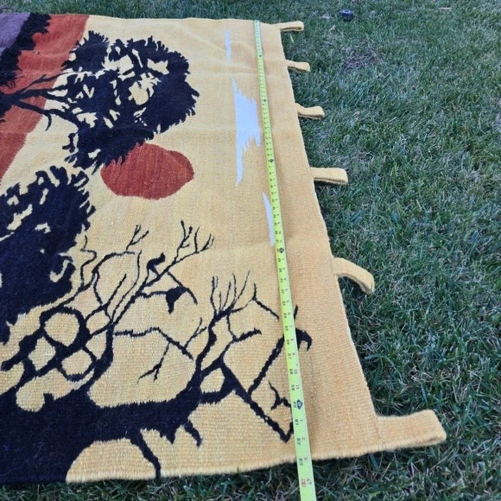 Sunset Wool Tapestry Wall Hanging‎ 48